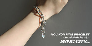 NOU-KON RING BRACELET - Hand Made by nijo- / SYNC CITY Limited.