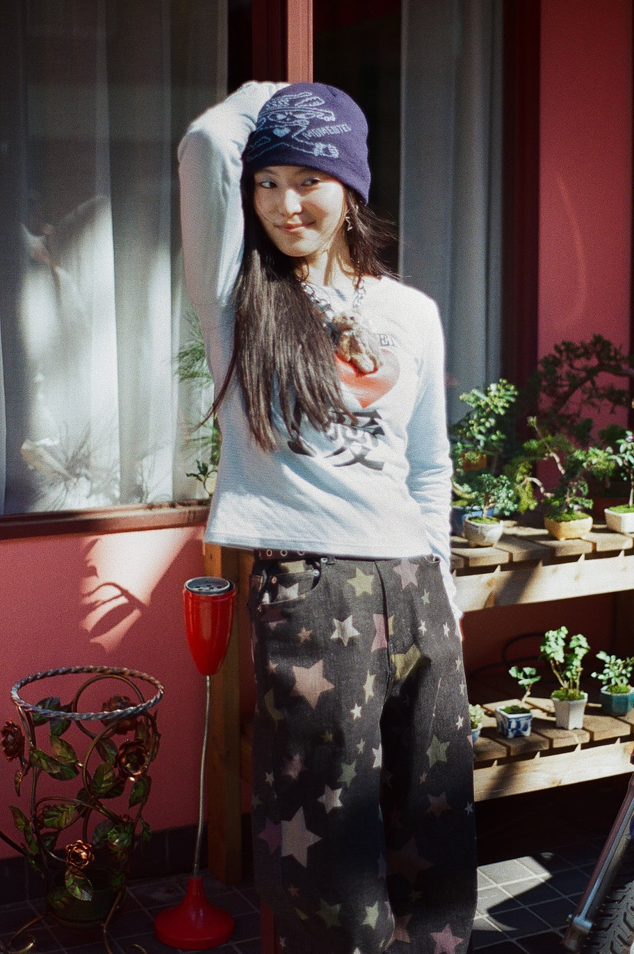 MOMENTEL LOVE KNIT BEANIE｜NAVY