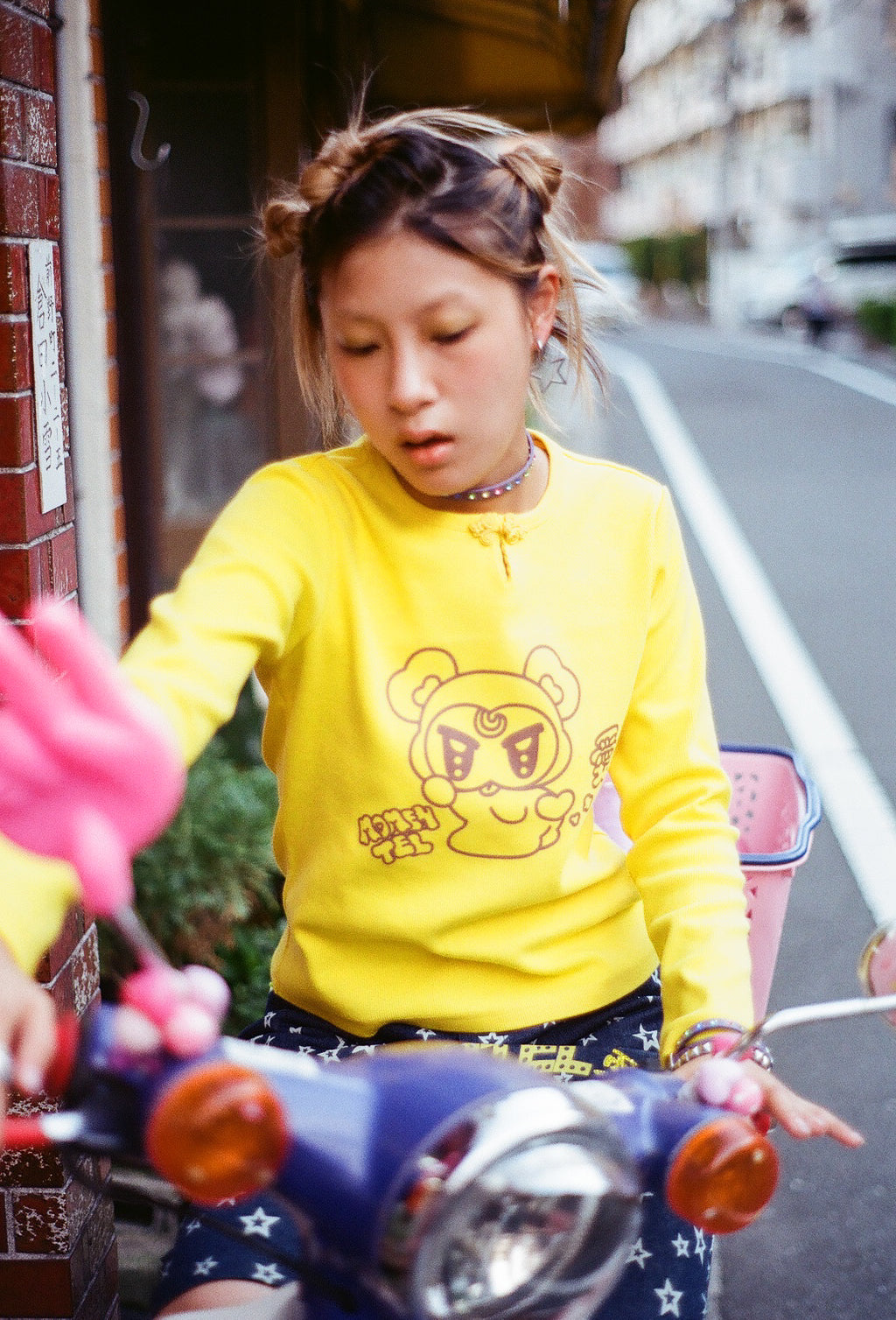 MOMENTEL BABY T-SHIRT｜YELLOW