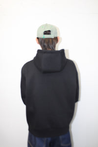 ZIP UP HOODIE XIN｜BLACK