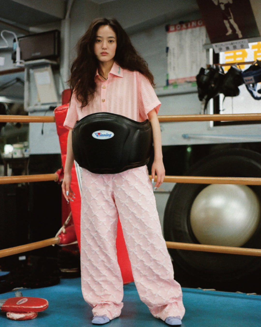 RIBBON PANTS｜PINK