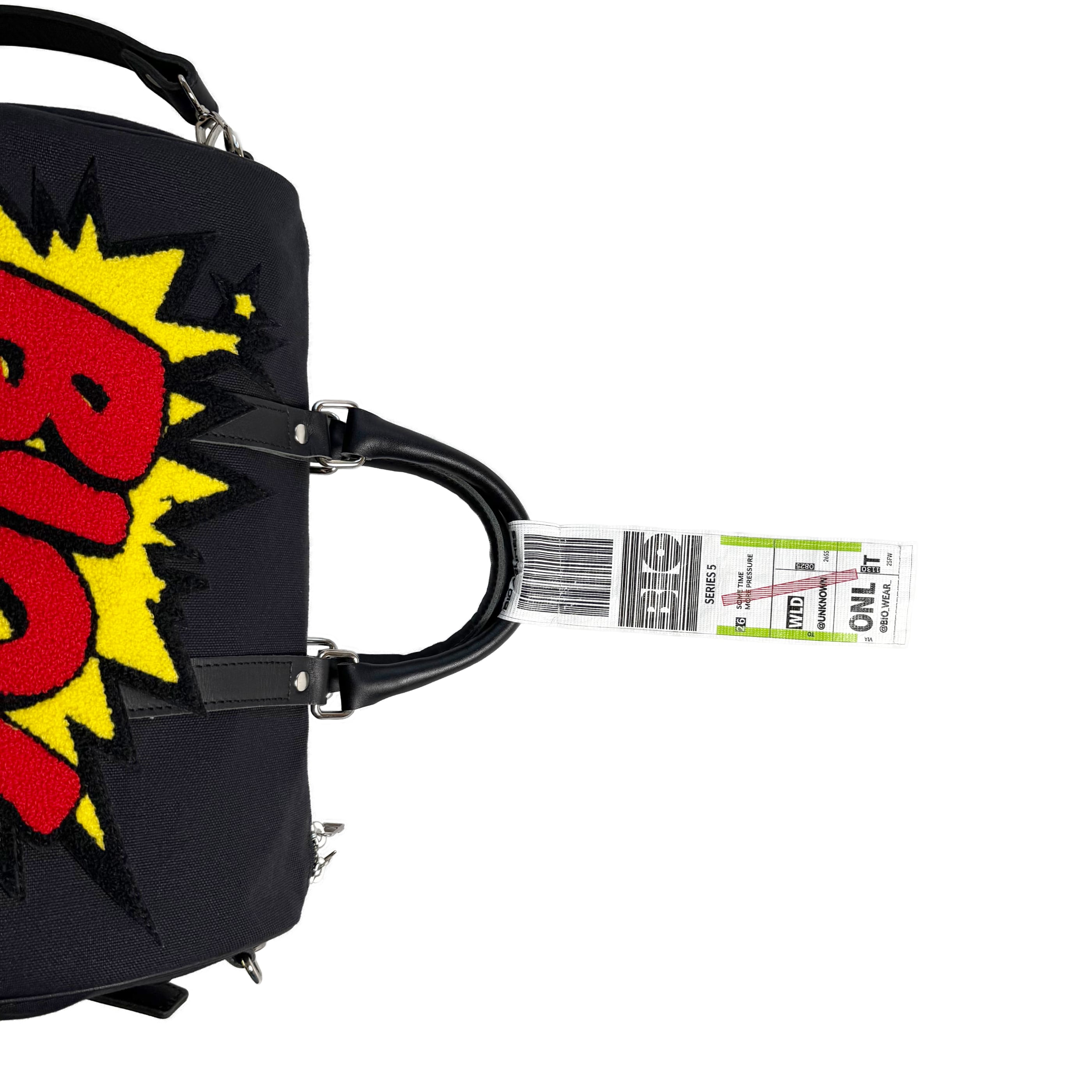 LAST ONE｜BIO! BOSTON BAG｜BLACK – NOU-KON