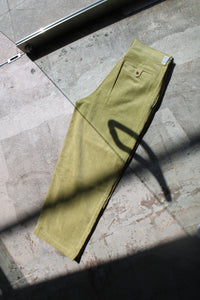 THICKWALK CORDS PANTS｜LIME GREEN