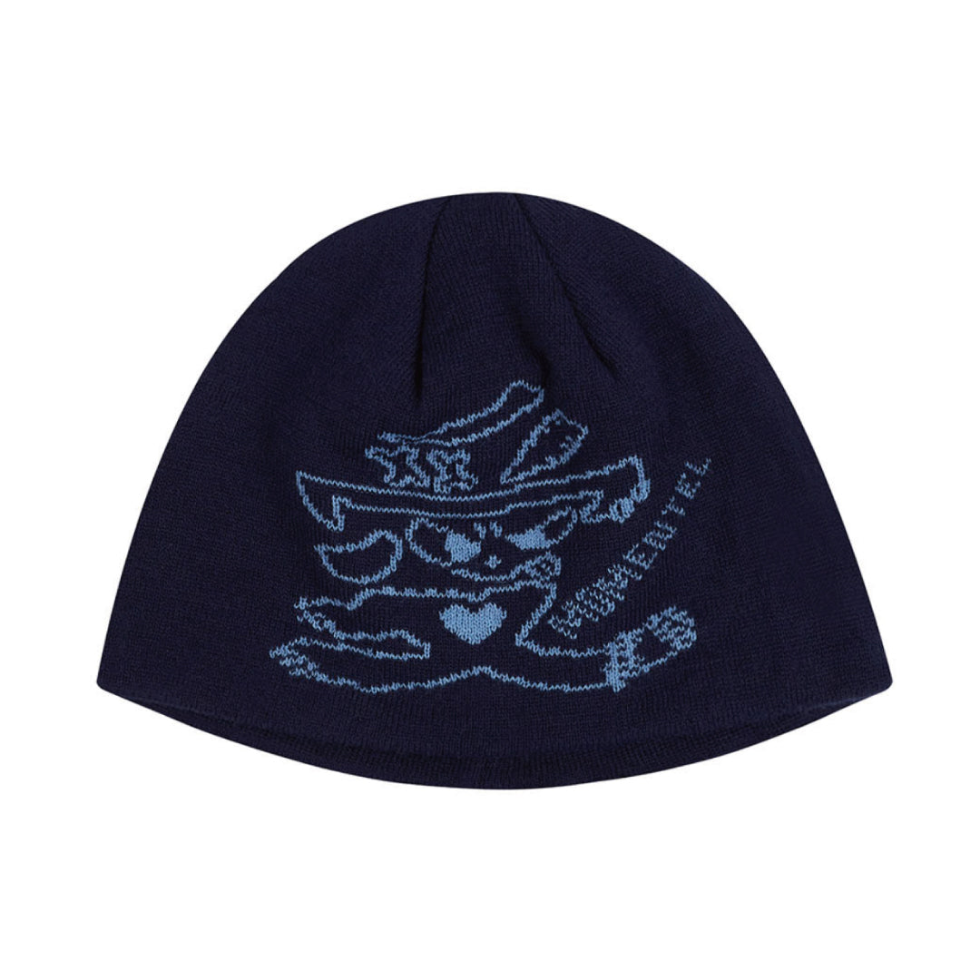 MOMENTEL LOVE KNIT BEANIE｜NAVY