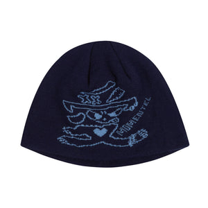 MOMENTEL LOVE KNIT BEANIE｜NAVY