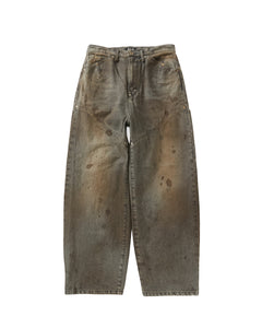 NEW COMMUNE DIRT BAGGY DENIM｜BLACK