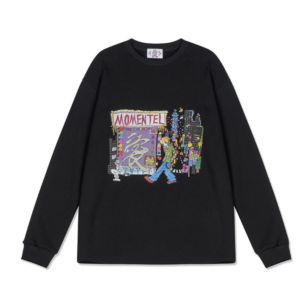 LOVE CITY BLACK SWEAT SHIRT