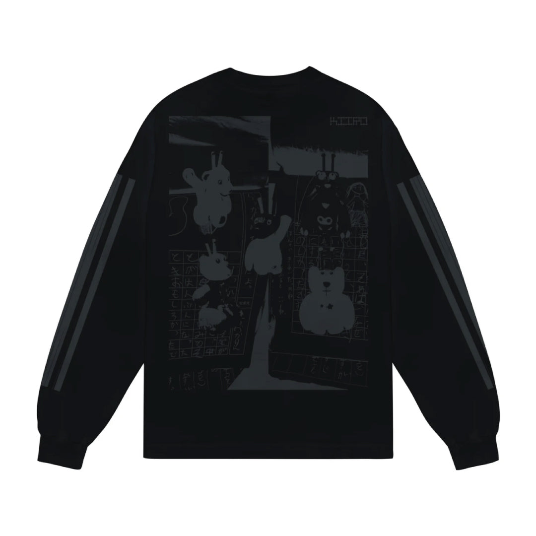 b.Eautiful x kiiro Shinkansen LS Shirt ｜Black