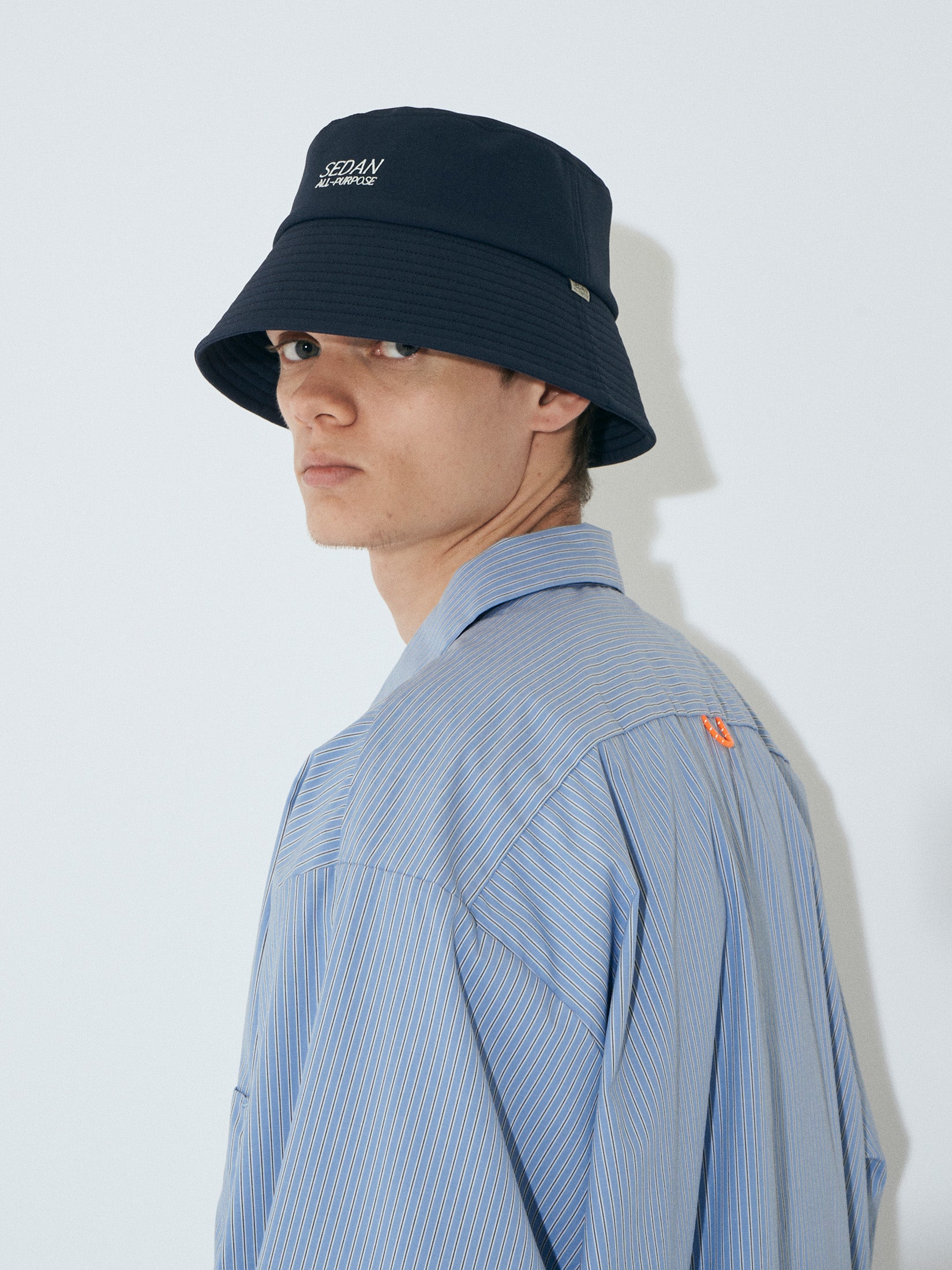 OG LOGO BUCKET HAT｜NAVY