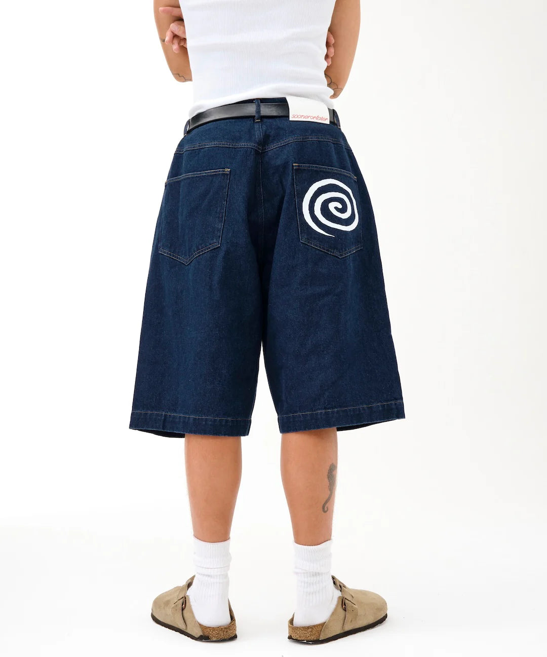 GURU GURU DENIM SHORT｜INDIGO – NOU-KON