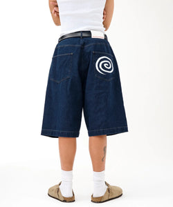 GURU GURU DENIM SHORT｜INDIGO – NOU-KON