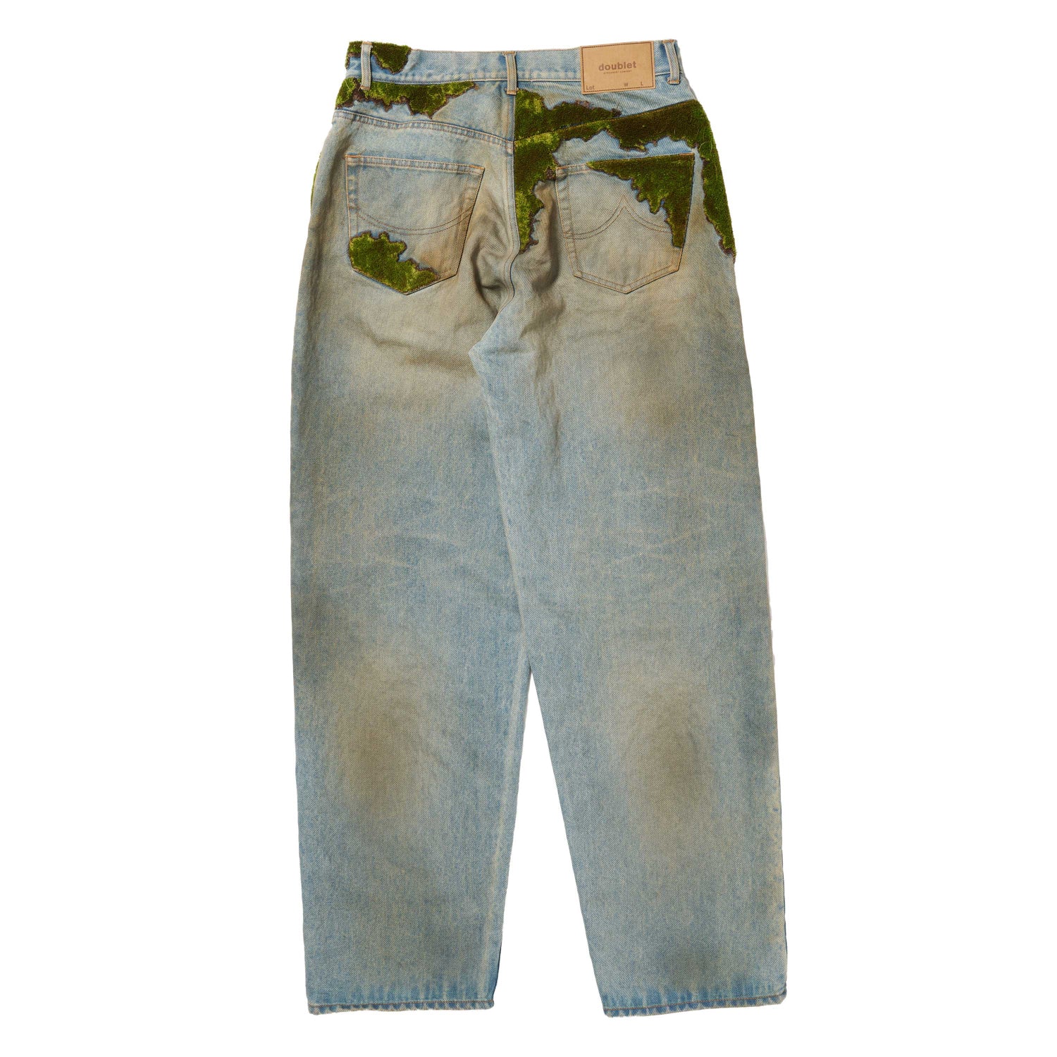 MOSS-GROWN DENIM PANTS｜INDIGO – NOU-KON