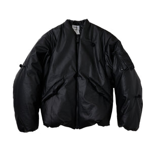 BALLOON BOMBER JACKET｜BLACK