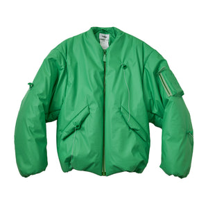 BALLOON BOMBER JACKET｜GREEN