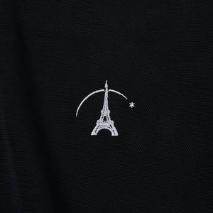 VINTAGE EFFECT TRACK JACKET｜BLACK