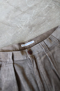 THICKWALK CORDS PANTS｜SMOKE BROWN