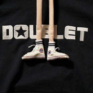 JACK PARCELL ALLSTER" EMBROIDERY HOODIE｜BLACK