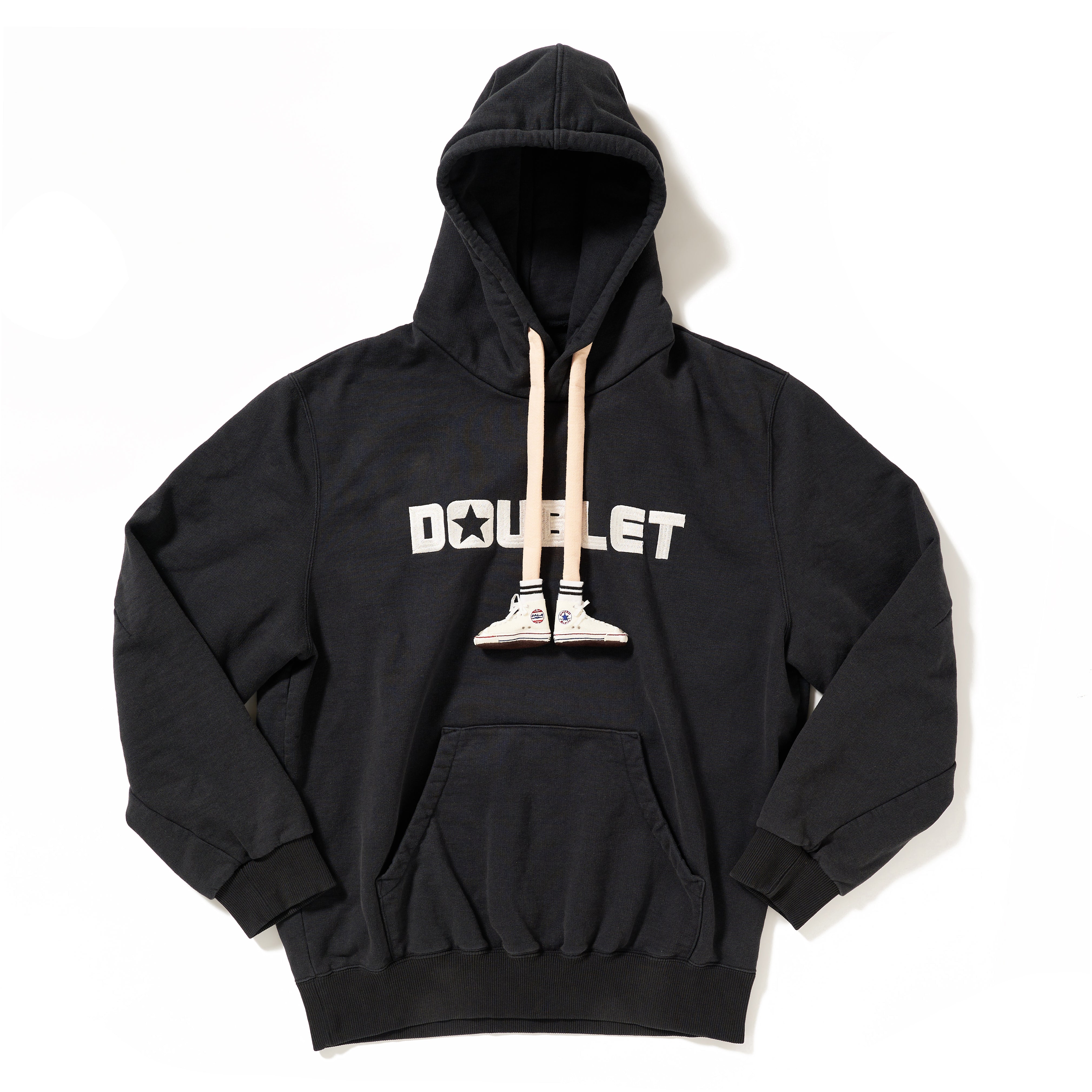 JACK PARCELL ALLSTER" EMBROIDERY HOODIE｜BLACK
