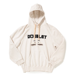 JACK PARCELL ALLSTER" EMBROIDERY HOODIE｜WHITE