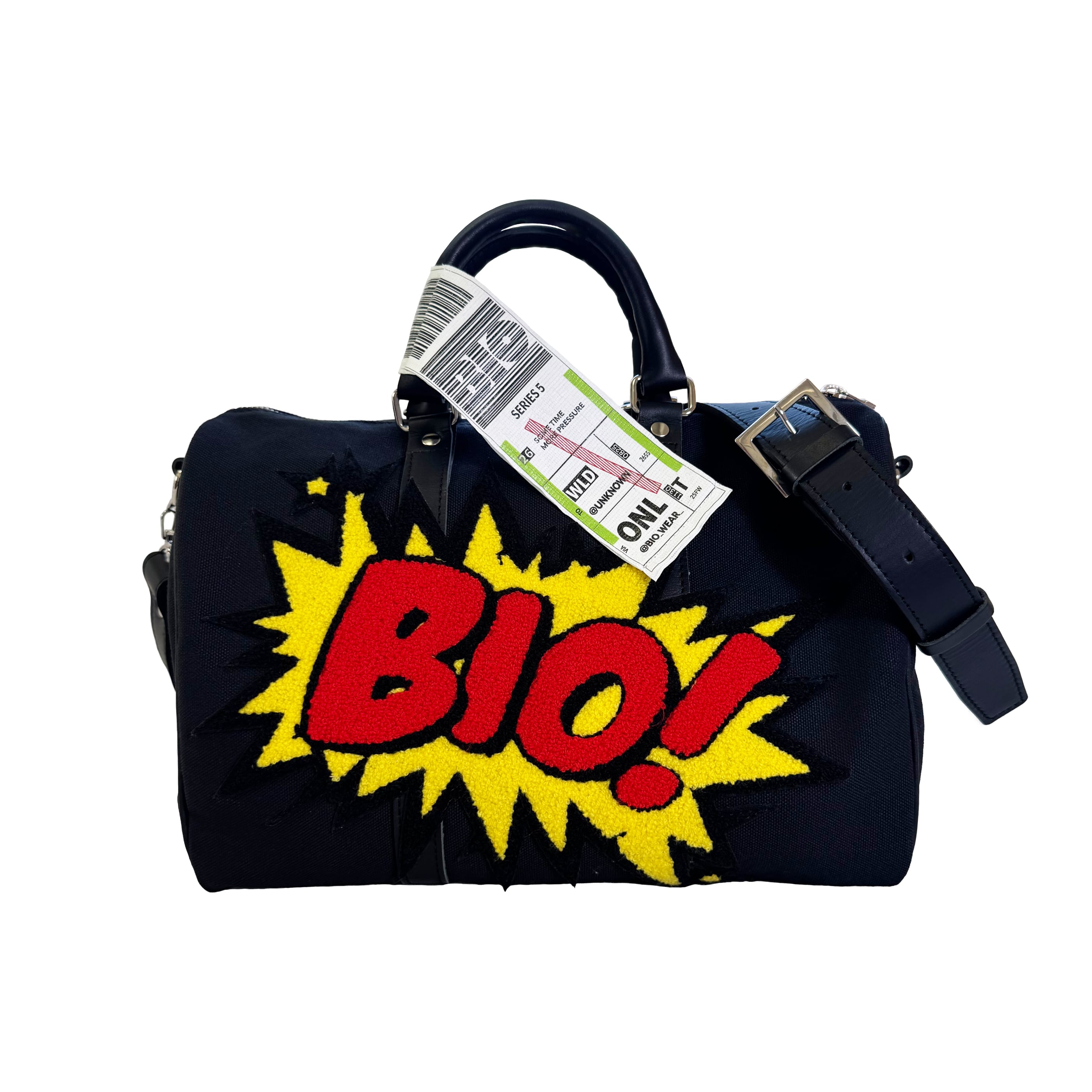LAST ONE｜BIO! BOSTON BAG｜BLACK – NOU-KON