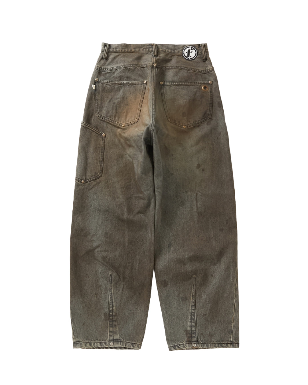 NEW COMMUNE DIRT BAGGY DENIM｜BLACK