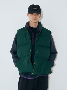 CLASSIC DOWN VEST｜GREEN