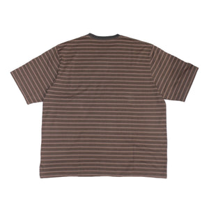 UNEVENNESS S/S TEE｜SOILBROWN