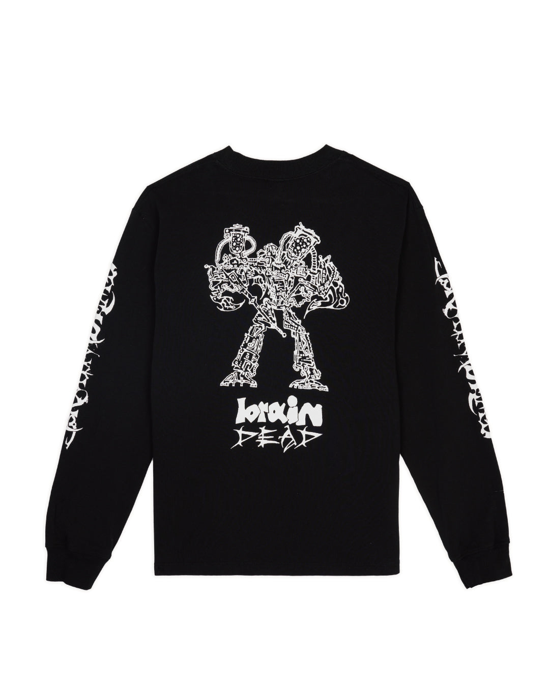 SKULL MECH LONG SLEEVE｜BLACK