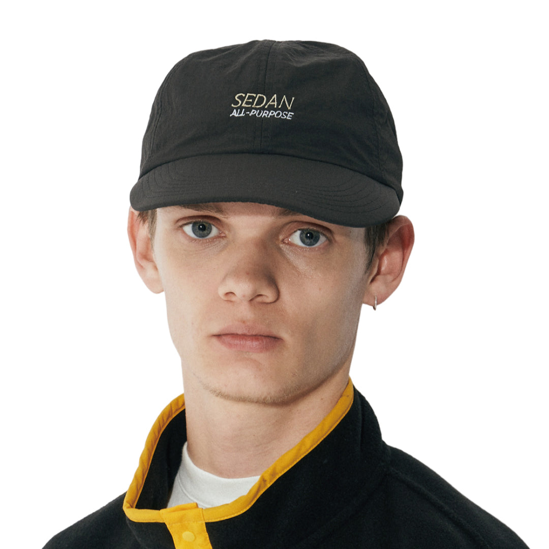 TECH LOGO RIPSTOP NYLON CAMP CAP｜CHARCOAL