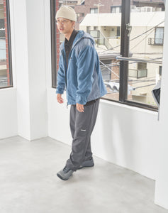HILLY TERRAIN FLEECE JACKET｜STEEL BLUE