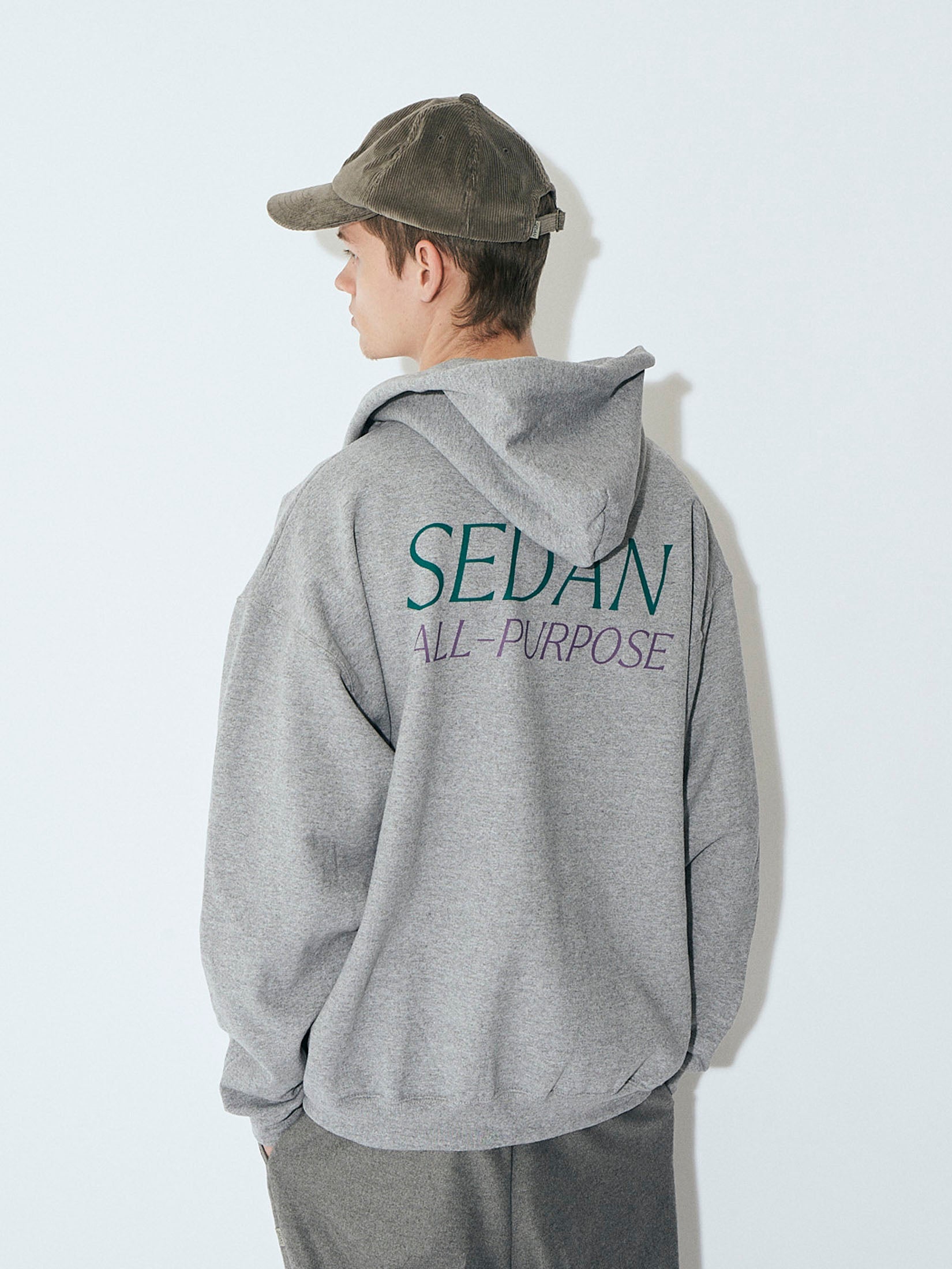 OG LOGO FULL ZIP HOODIE｜OXFORD