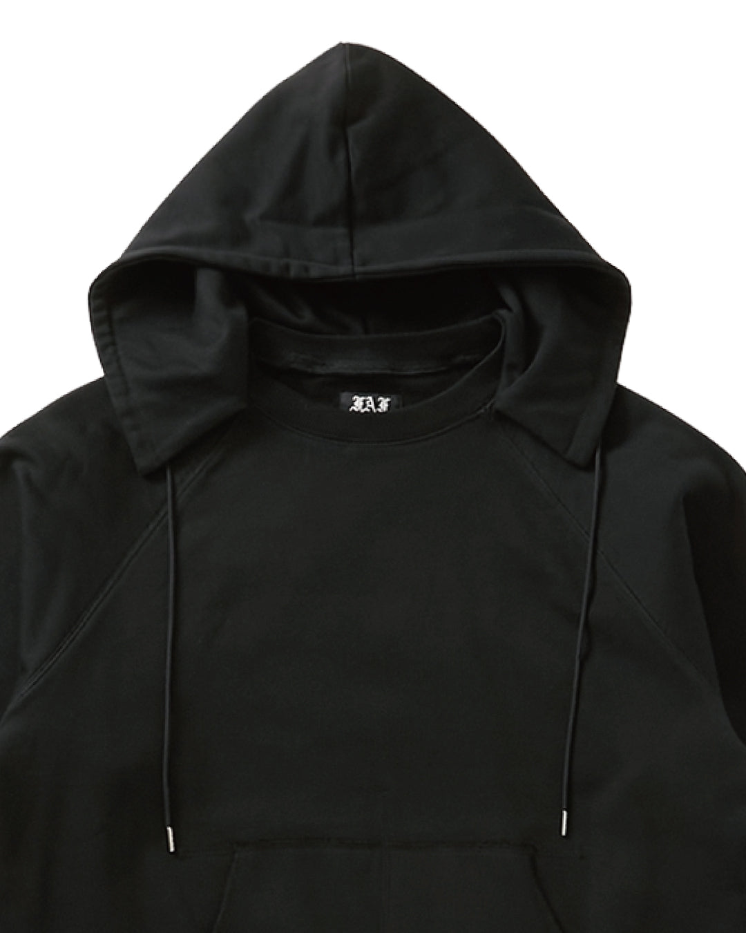 DOUBLE SLEEVE HOODIE｜BLACK