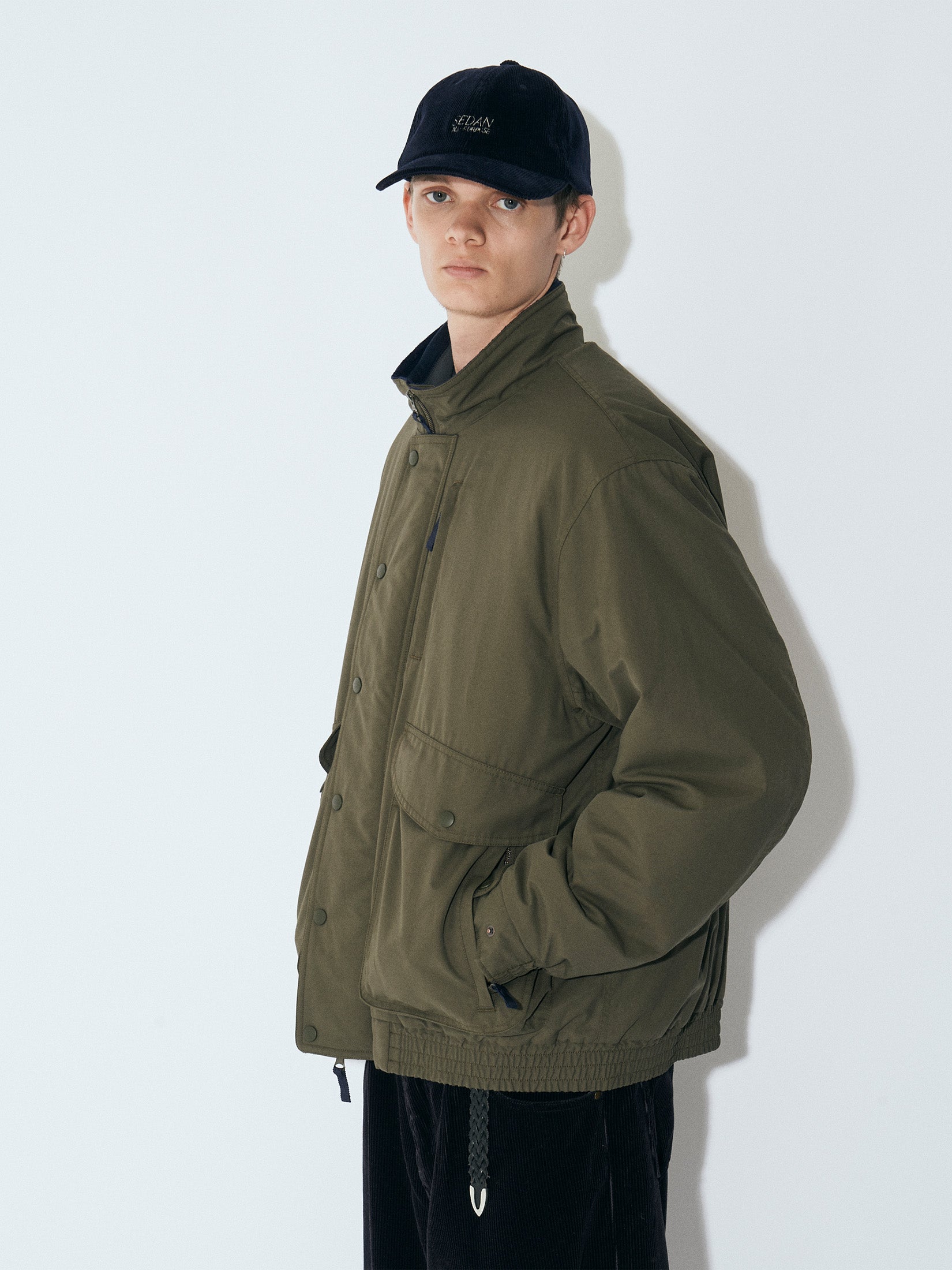 FLEECE LINED JACKET｜OLIVE