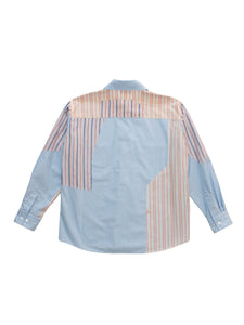 STRIPE SHIRT｜BLUE