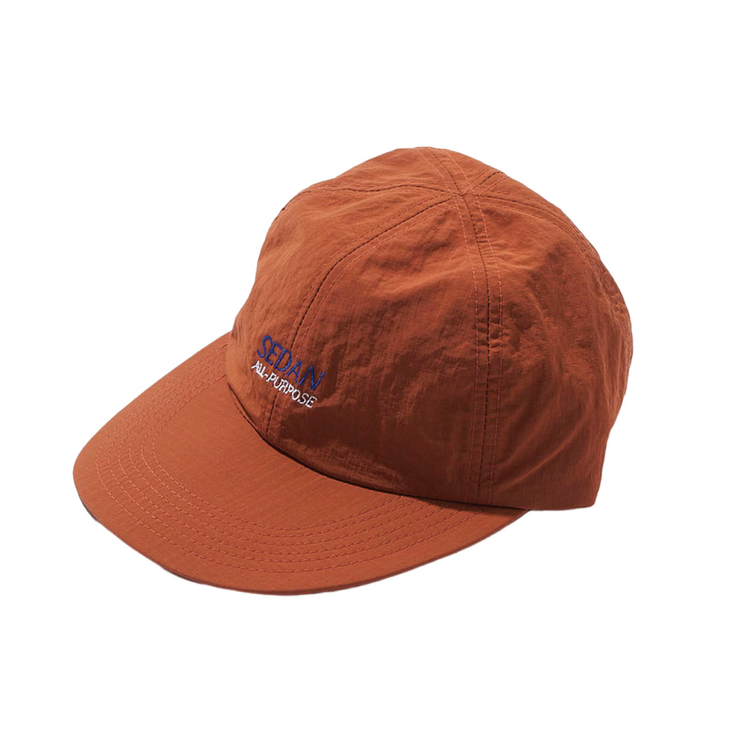 TECH LOGO RIPSTOP NYLON CAMP CAP｜BROWN