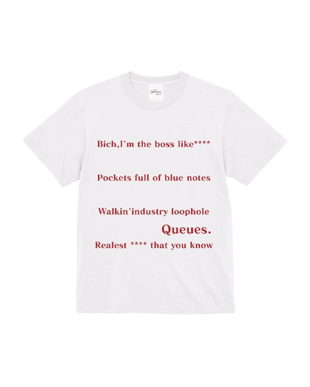 ''BOSS***TSHIRT''｜WHITE