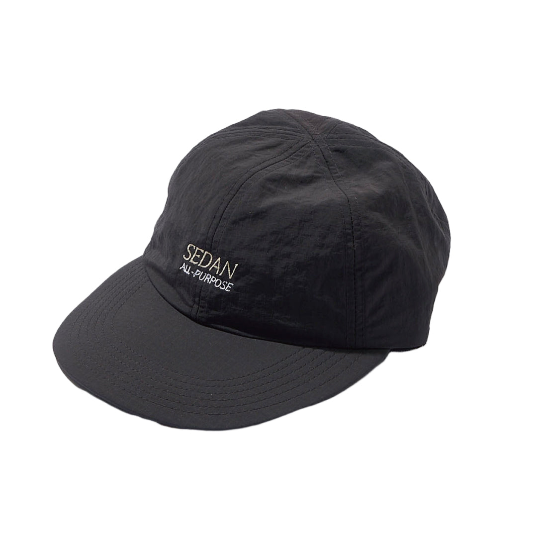 TECH LOGO RIPSTOP NYLON CAMP CAP｜CHARCOAL