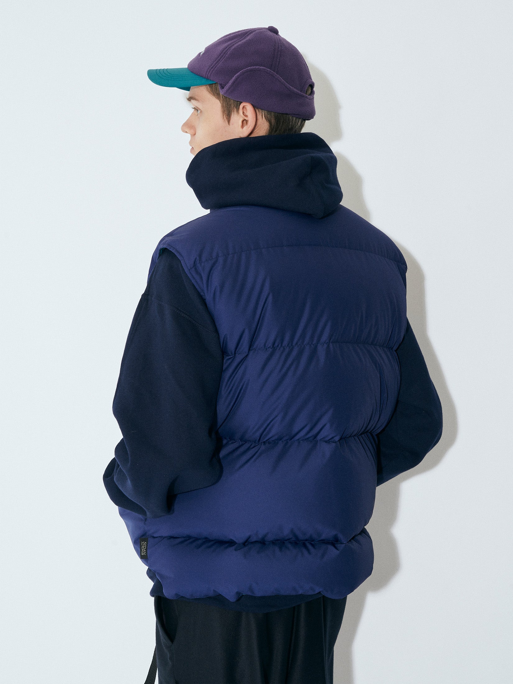 CLASSIC DOWN VEST｜NAVY