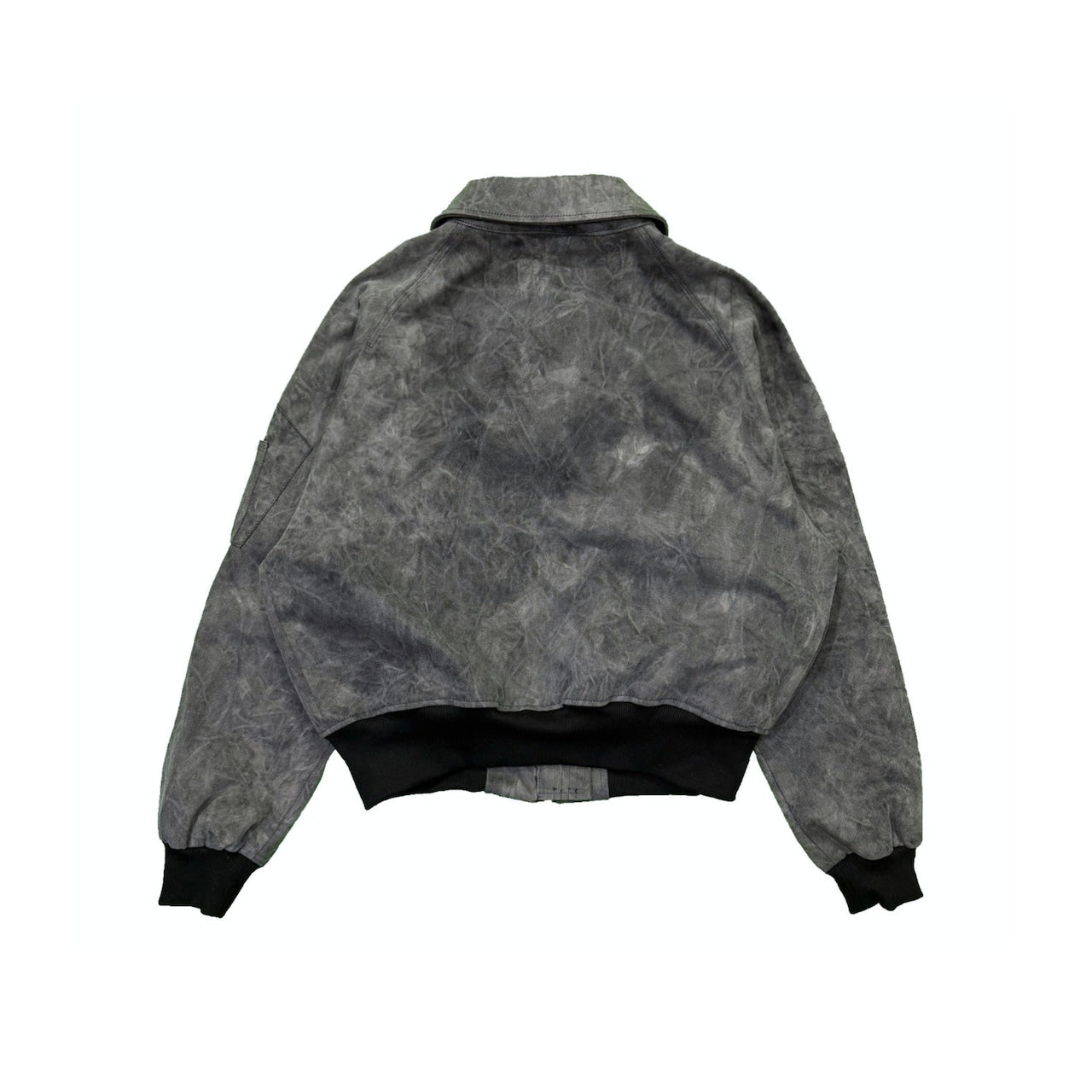 DYED WORK BOMBER｜ DYED BLACK
