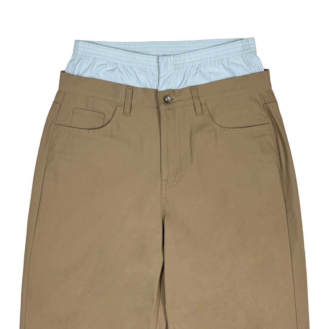 CHINO WITH UNDERWEAR｜BEIGE