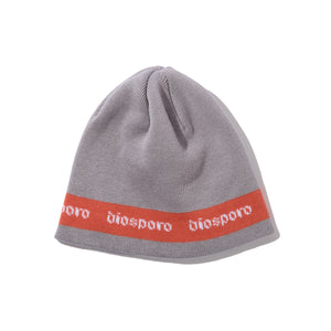 LINED LOGO  SINGLE BEANIE｜STEEL