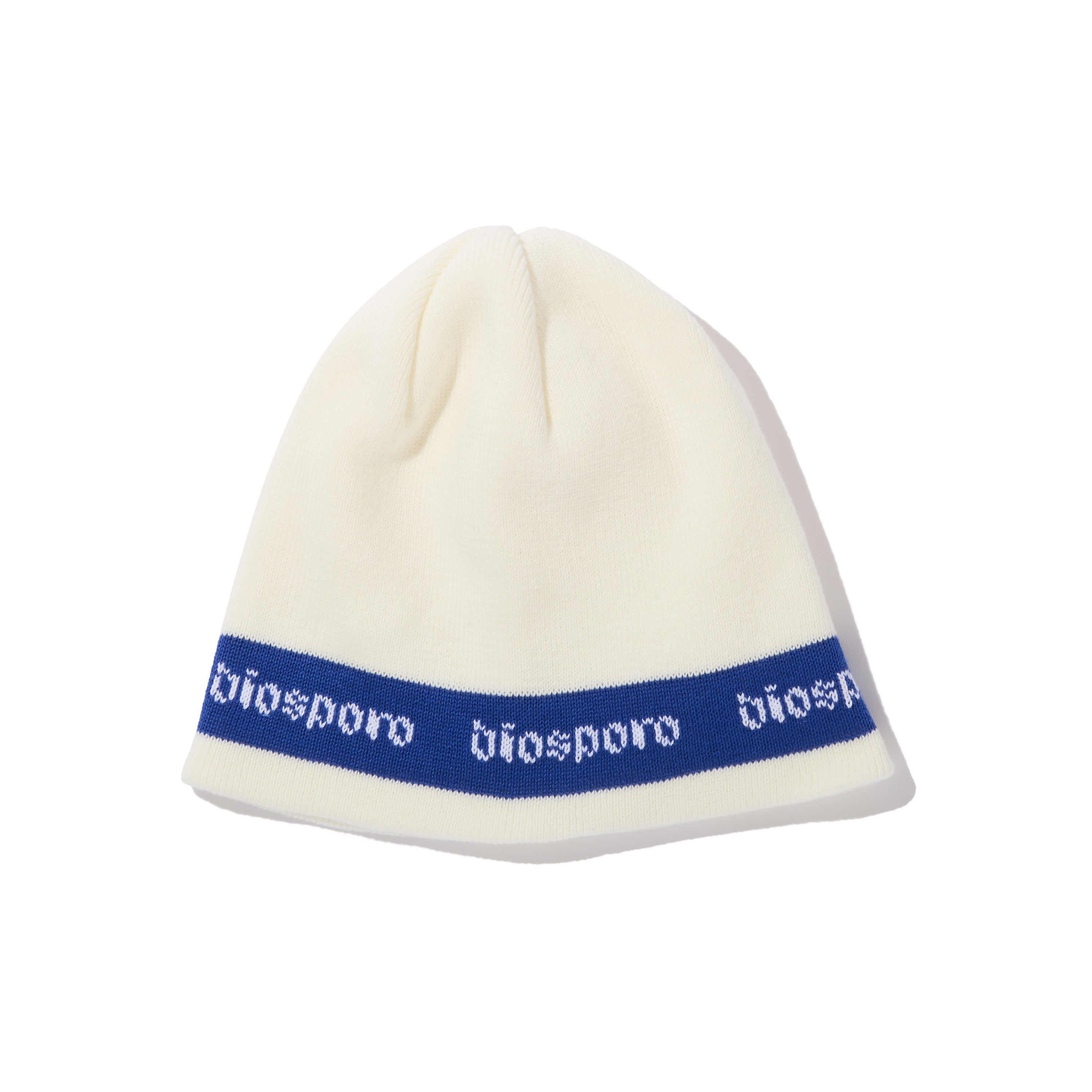 LINED LOGO  SINGLE BEANIE｜OFF WHITE