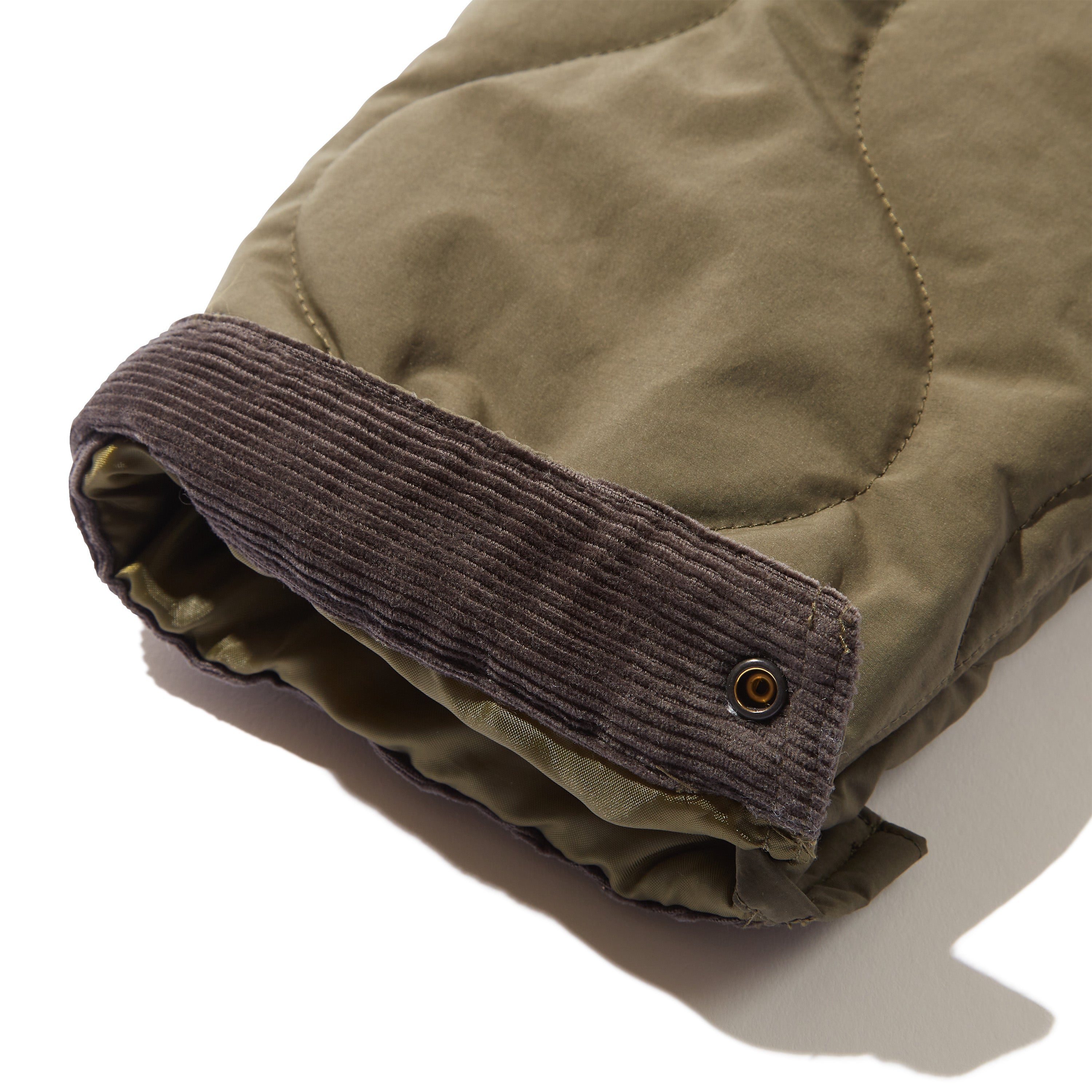 QUILTED WARDEN JACKET｜OLIVE