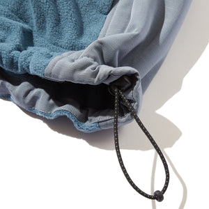 HILLY TERRAIN FLEECE JACKET｜STEEL BLUE