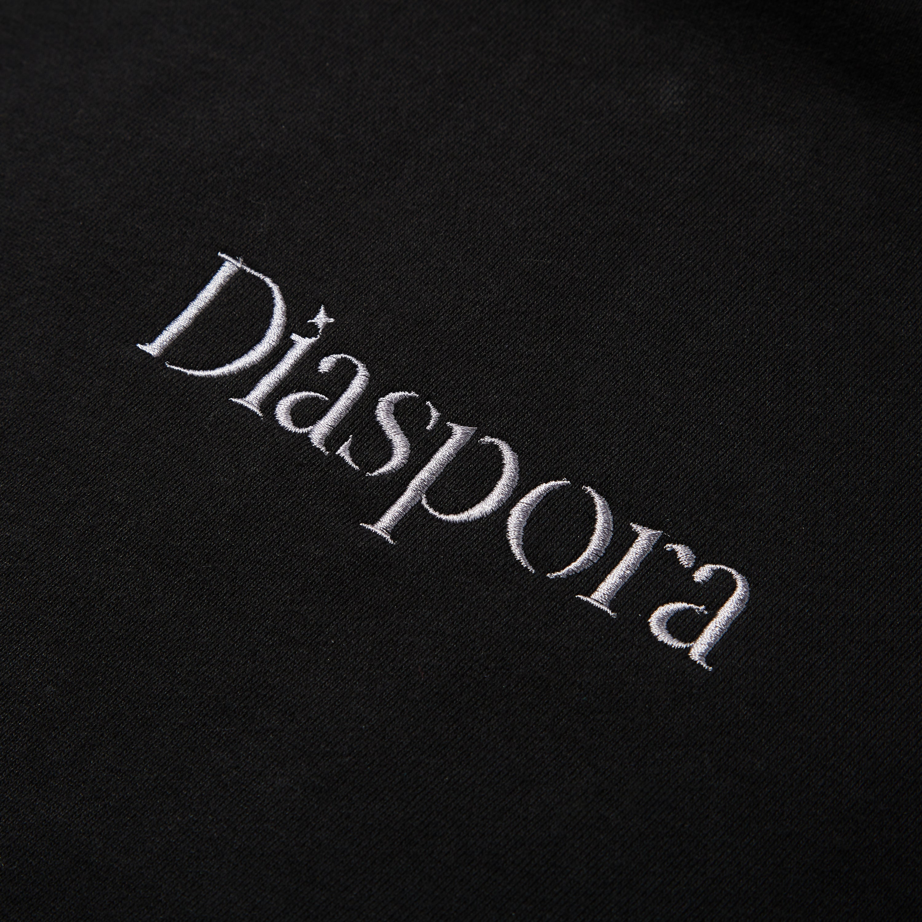 EMBROIDERED MAGIC CIRCLE HOODED SWEATSHIRT｜BLACK