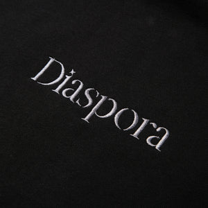 EMBROIDERED MAGIC CIRCLE HOODED SWEATSHIRT｜BLACK