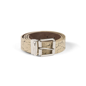 REVERSIBLE LEATHER BELT｜BEIGE/ BROWN