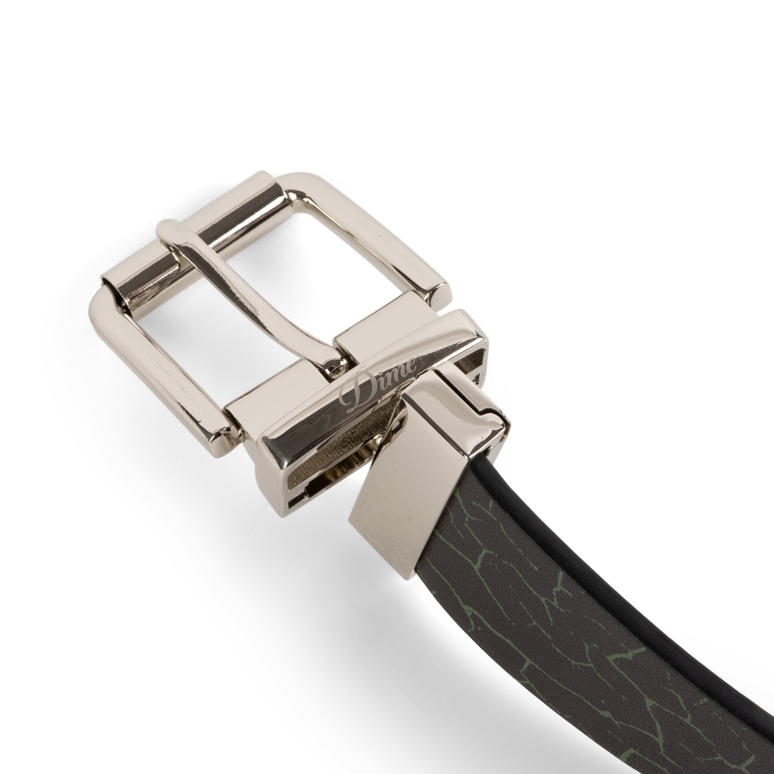 REVERSIBLE LEATHER BELT｜BLACK/ BLACK