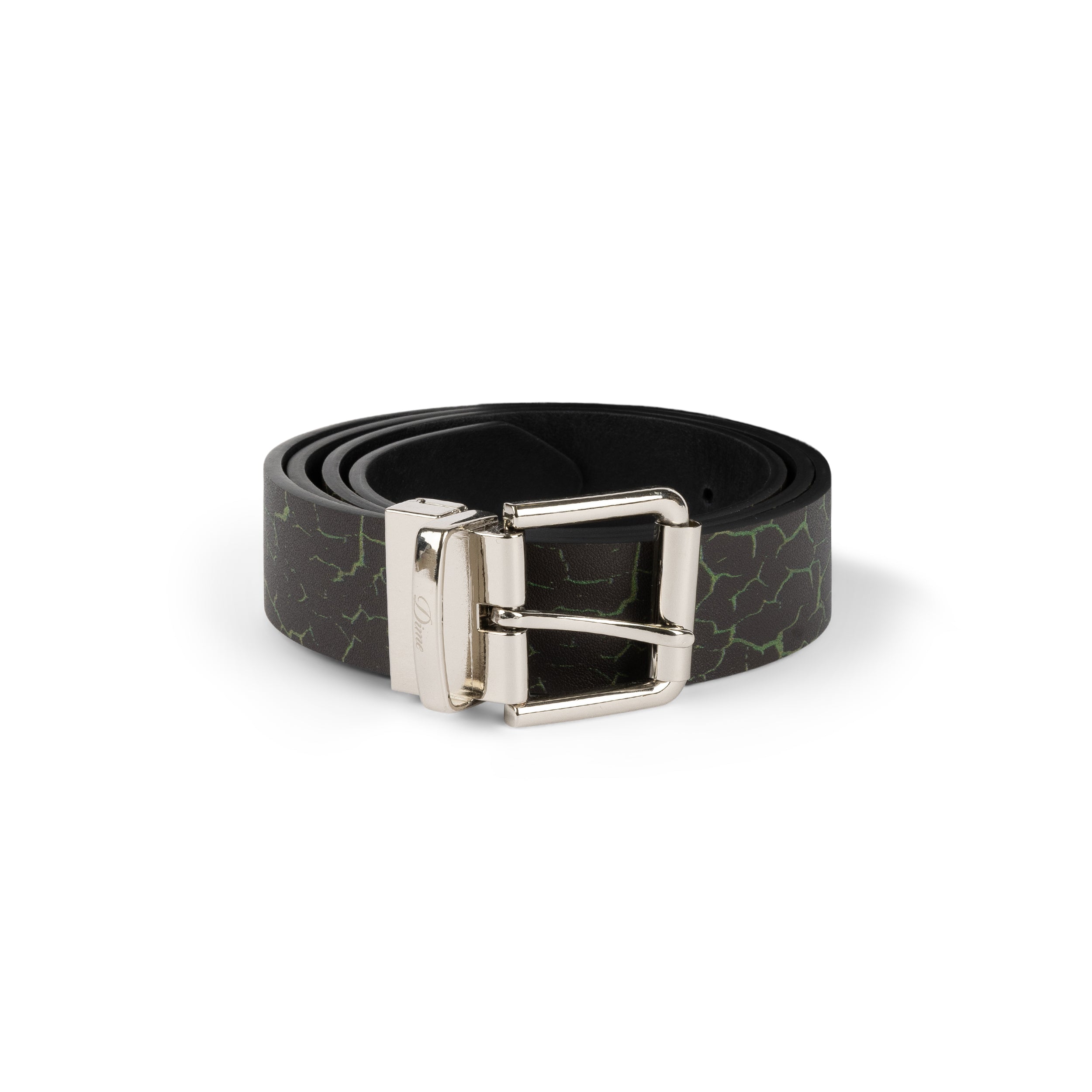 REVERSIBLE LEATHER BELT｜BLACK/ BLACK