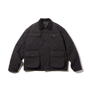 QUILTED WARDEN JACKET｜BLACK